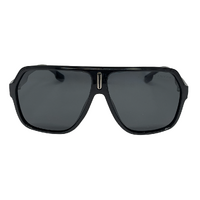Mangrove Jacks Hamilton C1 Shiny Black / Smoke Polarised Lenses