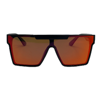 Mangrove Jacks Revolution C3 Black / Red Mirror Polarised Lenses