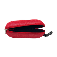 BrightEyes Hard Case w Zipper Red