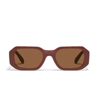 Quay Hyped Up NO-NS-2583 Dahlia / Brown Lenses