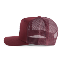 Ringers Western Signature Bull Trucker Cap Burgundy OSFM