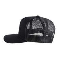 Ringers Western Signature Bull Trucker Cap Black/Black & White OSFM