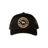 Ringers Western Signature Bull Trucker Black/Gold Kids