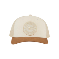 Ringers Western Signature Bull Kids Trucker Cap Beige/Clay