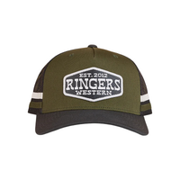 Ringers Western Banks Trucker Cap Military Green OSFM