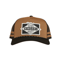 Ringers Western Hometown Trucker Cap Clay/Black OSFM