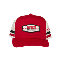Ringers Western Retro Garage Deep Fit Trucker Cap Red OSFM