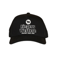 Ringers Western Truckin Baseball Cap Black OSFM