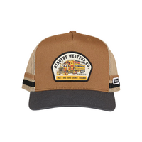 Ringers Western Workhorse Deep Fit Trucker Cap Clay/Black OSFM