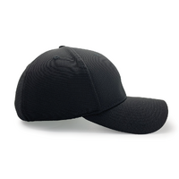 Urban Zoo Manhattan 102 6 Panel Polyester Fitted Black L/XL