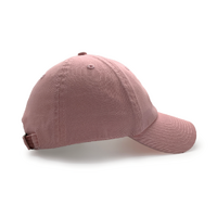 Urban Zoo Yonkers 106 Dad Cap w/ Cloth Strap Pink OSFA