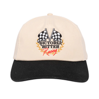 American Needle Victoria Bitter Surplus Pit Team Ivory/Black OSFM