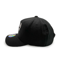 Mitchell & Ness Chicago Bulls Pro Pinch Evergreen White Logo Black OSFM