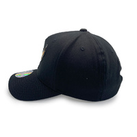 Mitchell & Ness Chicago Bulls 5 Panel 110 Pinch Weld Application Black OSFM