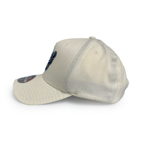 Mitchell & Ness Seattle Supersonics Flexfit 110 Core White Cream/Teal OSFM