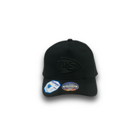 Mitchell & Ness Kansas City Chiefs 110 Black On Black Core OSFM