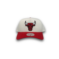 Mitchell & Ness Chicago Bulls Pro Pinch White & Team Colour White Cream/Red OSFM