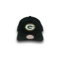 Mitchell & Ness Green Bay Packers Pro Pinch Black & Team Core OSFM