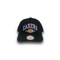 Mitchell & Ness Los Angeles Lakers Pro Pinch Black Letter OSFM