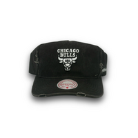 Mitchell & Ness Chicago Bulls Deadstock Origins Distressed Washed Black OSFM