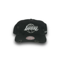 Mitchell & Ness Los Angeles Lakers Deadstock Origins Distressed Washed Black OSFM