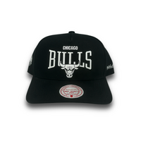 Mitchell & Ness Chicago Bulls Pro Pinch Puff Print Black OSFM