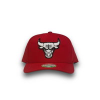 Mitchell & Ness Chicago Bulls Flexfit 110 Winter Colour Washed Red OSFM