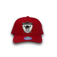 Mitchell & Ness Las Vegas Raiders Flexfit 110 Winter Colour Washed Red OSFM