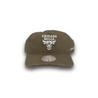 Mitchell & Ness Chicago Bulls Origins Star Spangled Distressed Gravel Stone OSFM
