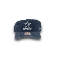 Mitchell & Ness Dallas Cowboys Origins Star Spangled Distressed Navy OSFM
