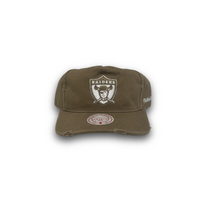 Mitchell & Ness Oakland Raiders Origins Star Spangled Distressed Gravel Stone OSFM