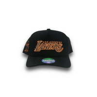 Mitchell & Ness Los Angeles Lakers Flexfit 110 Snake Black OSFM