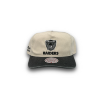 Mitchell & Ness Oakland Raiders Origins Worn Out Ivory OSFM