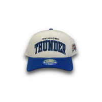 Mitchell & Ness Oklahoma City Thunder Flexfit 110 Team Arch White OSFM