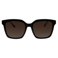 Bill Bass Lilibet 28244 Black w Demi / Brown Gradient Polarised Lenses