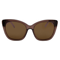 Bill Bass Lucinda 28302 Crystal Brown / Brown Polarised Lenses