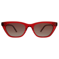 Bill Bass Athena 28371 Crystal Red / Brown Gradient Polarised Lenses