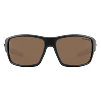 Dirty Dog Knox 53614 Satin Black / Brown Polarised Lenses