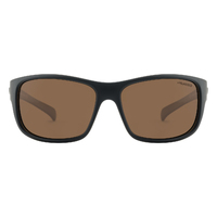 Dirty Dog Phin 53675 Satin Black / Brown Polarised Lenses