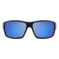 Dirty Dog Knox 53682 Satin Black / Blue Mirror Polarised Lenses