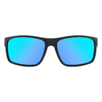 Dirty Dog Blast 53706 Satin Black / Ice Blue Mirror Polarised Lenses