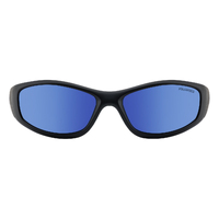 Dirty Dog Buzzer 53733 Satin Black / Blue Mirror Polarised Lenses