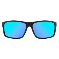 Dirty Dog Blast XL 53746 Satin Black / Ice Blue Mirror Polarised Lenses