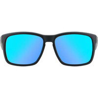 Dirty Dog Hoodlum 53770 Satin Black / Blue Mirror Polarised Lenses