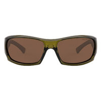 Dirty Dog Ninja 53813 Crystal Olive Green / Brown Polarised Lenses