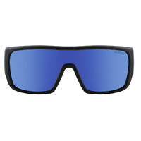 Dirty Dog Tank 53816 Satin Black / Blue Mirror Polarised Lenses
