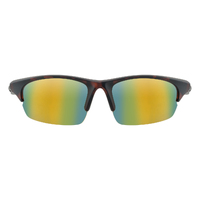 Dirty Dog Ecco Sport 58076 Matte Tortoise / Gold Mirror Polarised Lenses