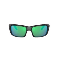 Costa Del Mar Permit 6S9022 902220-62 Matte Black / Green Mirror Polarised Lenses