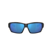 Costa Del Mar Tuna Alley 6S9009 900927-62 Matte Black / Blue Mirror Polarised Lenses
