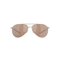 Costa Del Mar Piper 6S6003 600314-58 Satin Rose Gold / Copper Silver Mirror Polarised Lenses